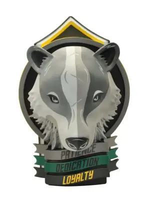 Figurine hp hufflepuff crest collector